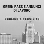 Green pass su annunci di lavoro e curriculum